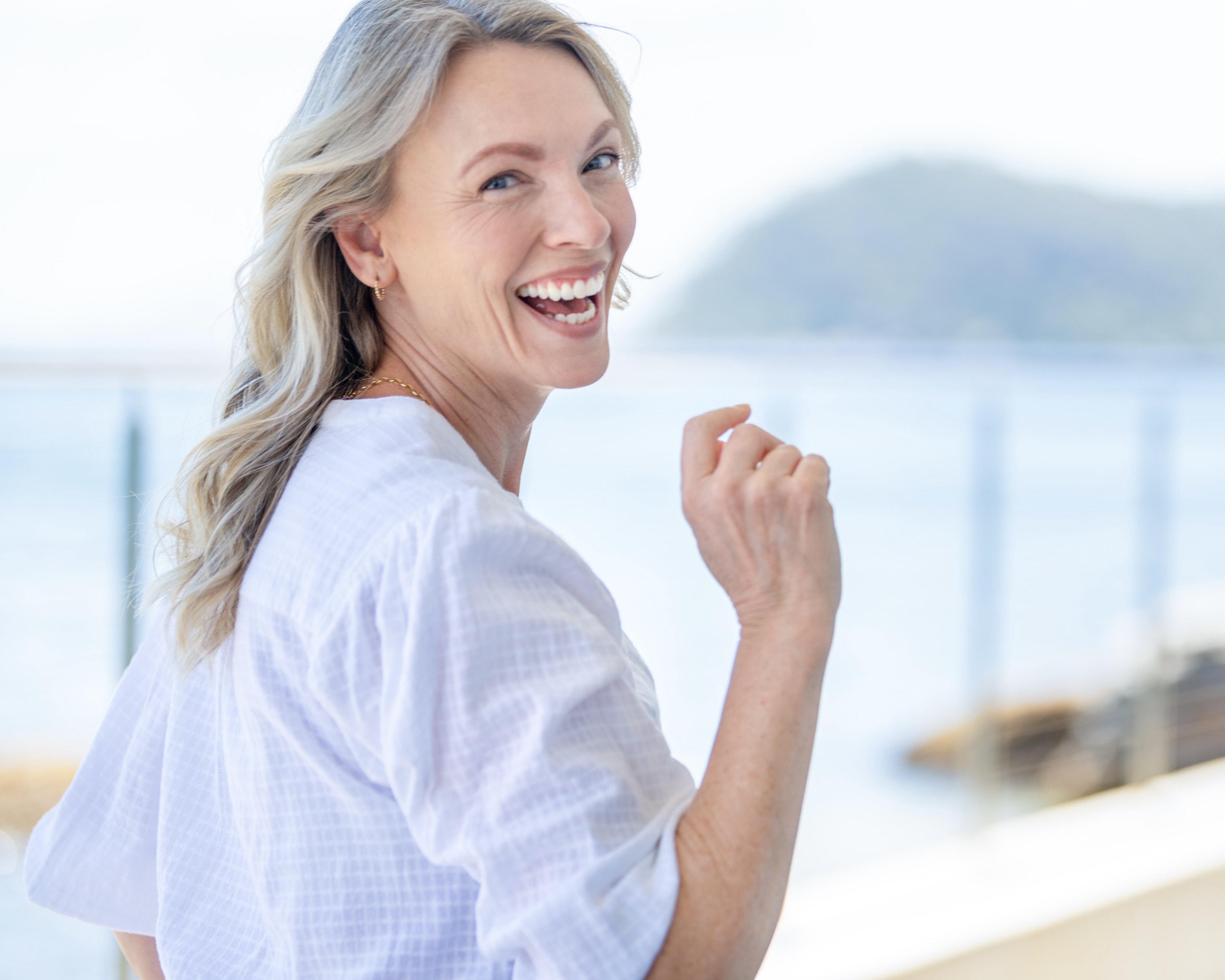 Smiling woman